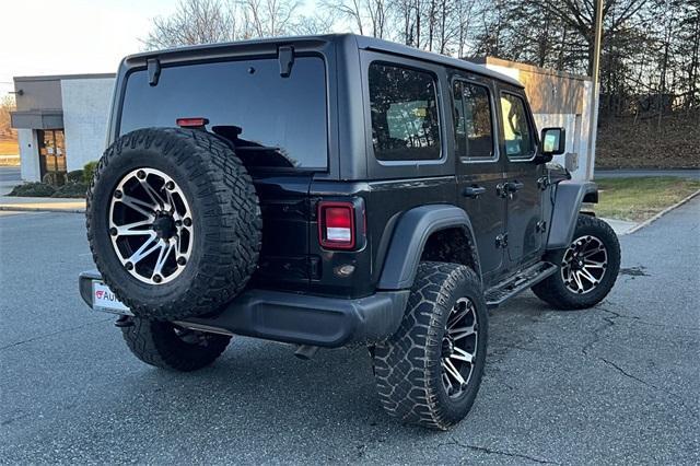 used 2018 Jeep Wrangler Unlimited car, priced at $26,512