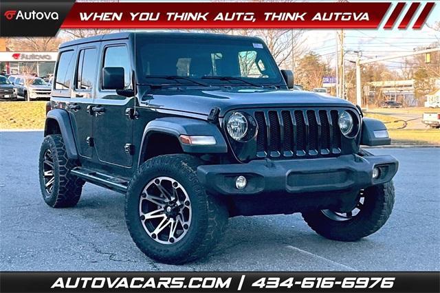 used 2018 Jeep Wrangler Unlimited car, priced at $26,953