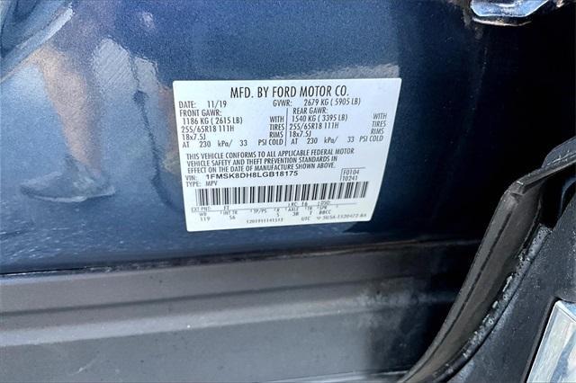 used 2020 Ford Explorer car, priced at $20,948