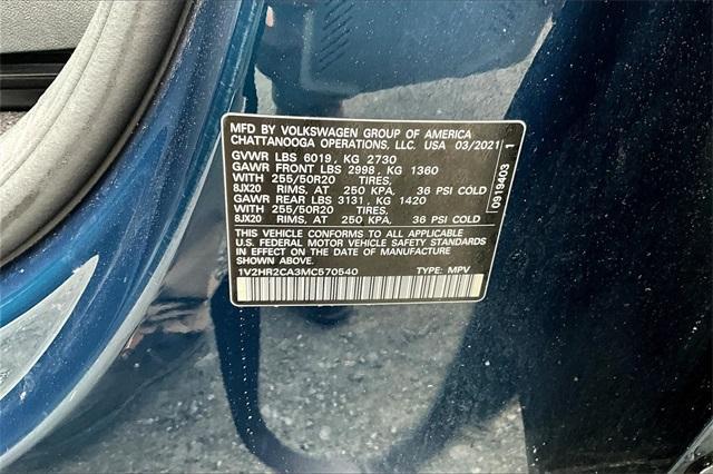used 2021 Volkswagen Atlas car, priced at $22,980