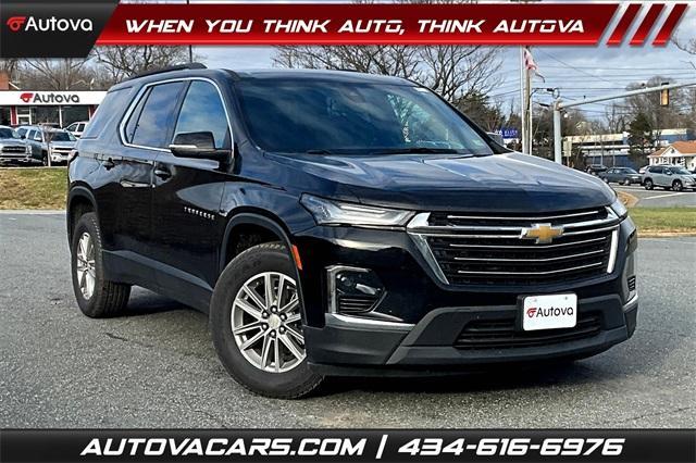 used 2022 Chevrolet Traverse car, priced at $27,386