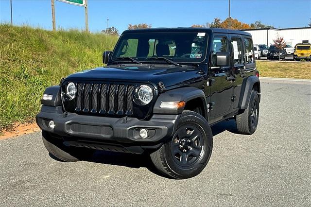 used 2020 Jeep Wrangler Unlimited car, priced at $26,762