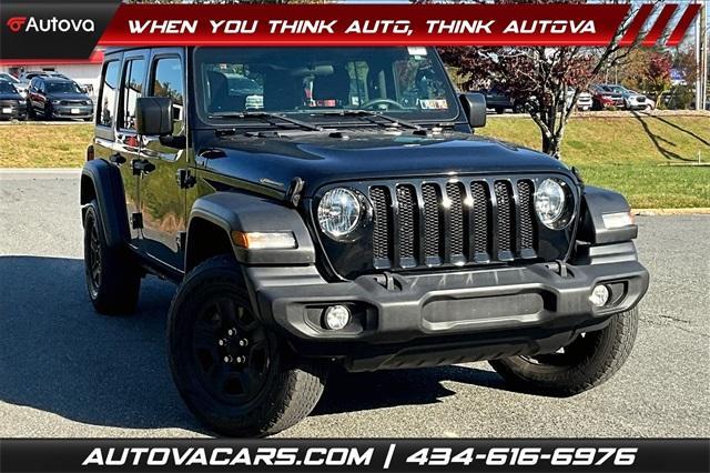 used 2020 Jeep Wrangler Unlimited car, priced at $26,762