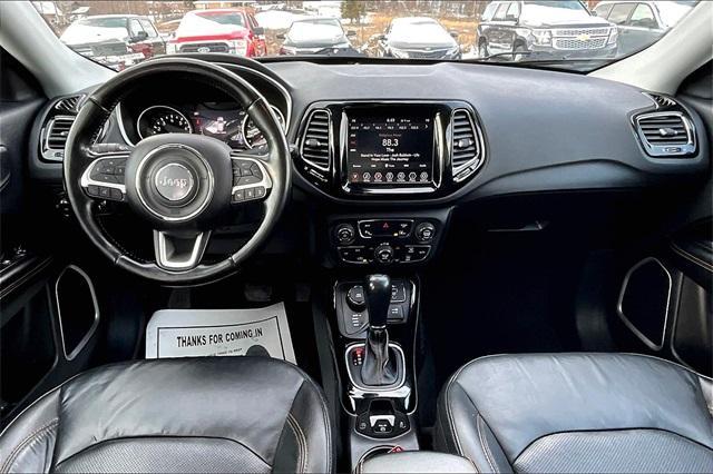 used 2021 Jeep Compass car, priced at $18,024