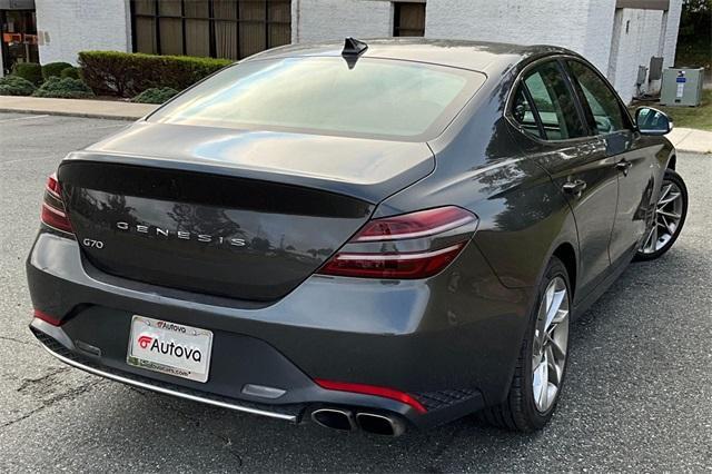 used 2022 Genesis G70 car, priced at $25,119