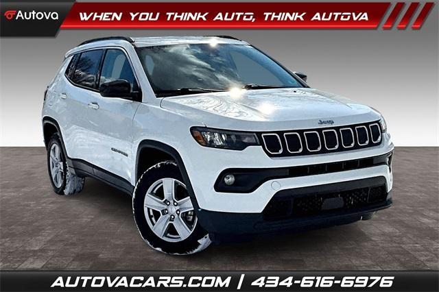 used 2022 Jeep Compass car, priced at $18,849