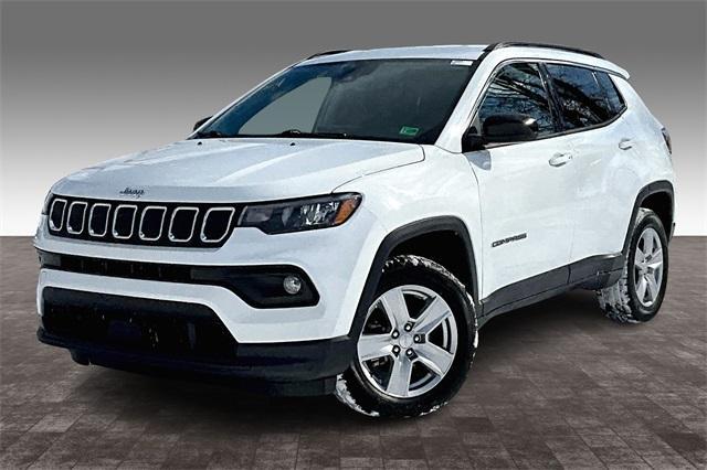 used 2022 Jeep Compass car, priced at $18,849