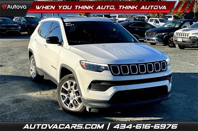 used 2022 Jeep Compass car, priced at $17,488