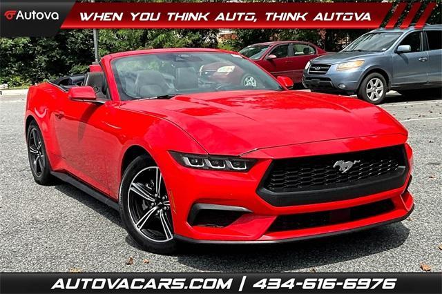 used 2024 Ford Mustang car, priced at $33,001