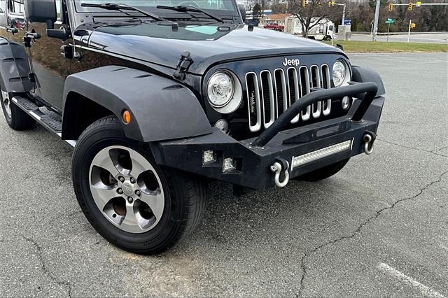 used 2017 Jeep Wrangler Unlimited car, priced at $23,350