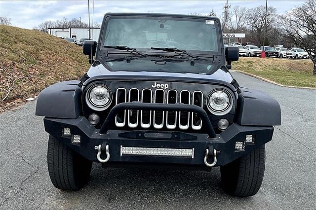 used 2017 Jeep Wrangler Unlimited car, priced at $23,350