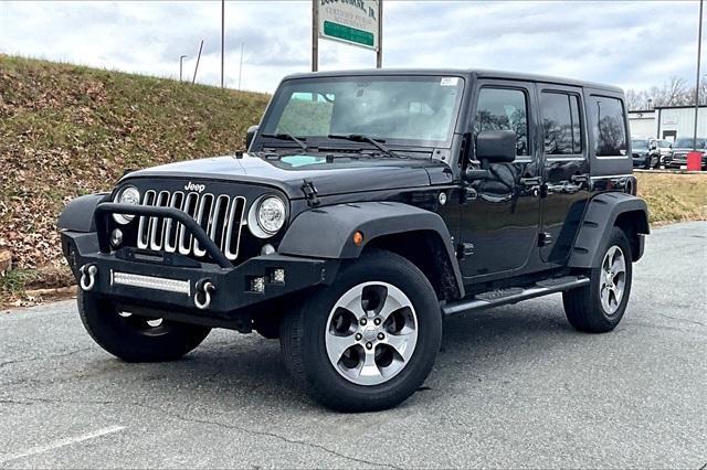 used 2017 Jeep Wrangler Unlimited car, priced at $23,350