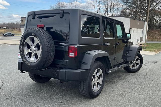 used 2017 Jeep Wrangler Unlimited car, priced at $23,350