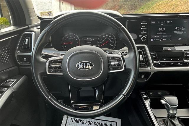 used 2021 Kia Sorento car, priced at $22,170