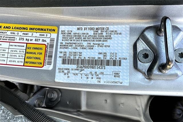 used 2019 Ford Fusion car, priced at $13,269
