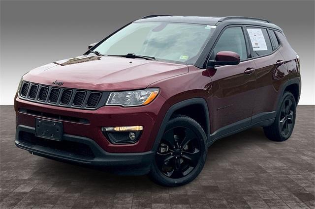 used 2021 Jeep Compass car, priced at $21,069