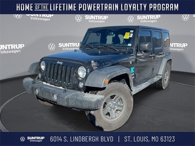 used 2018 Jeep Wrangler JK Unlimited car, priced at $23,425