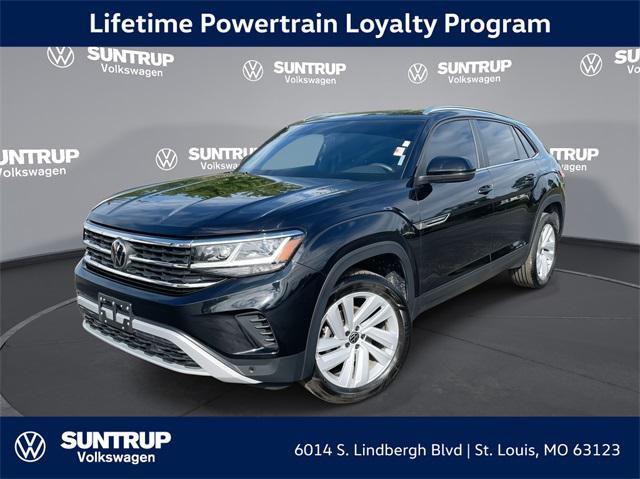 used 2023 Volkswagen Atlas Cross Sport car, priced at $28,695