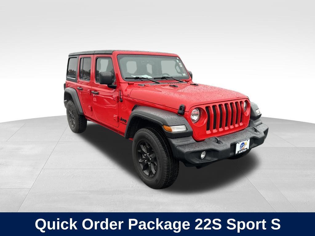 used 2022 Jeep Wrangler Unlimited car, priced at $26,785