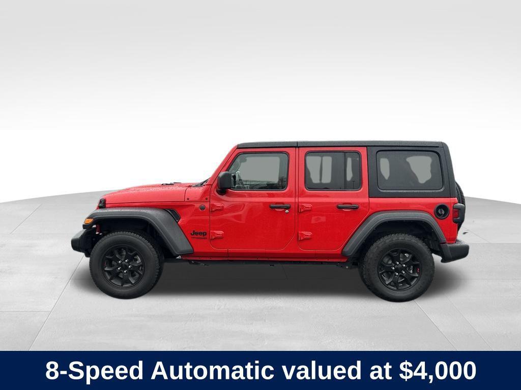 used 2022 Jeep Wrangler Unlimited car, priced at $26,785