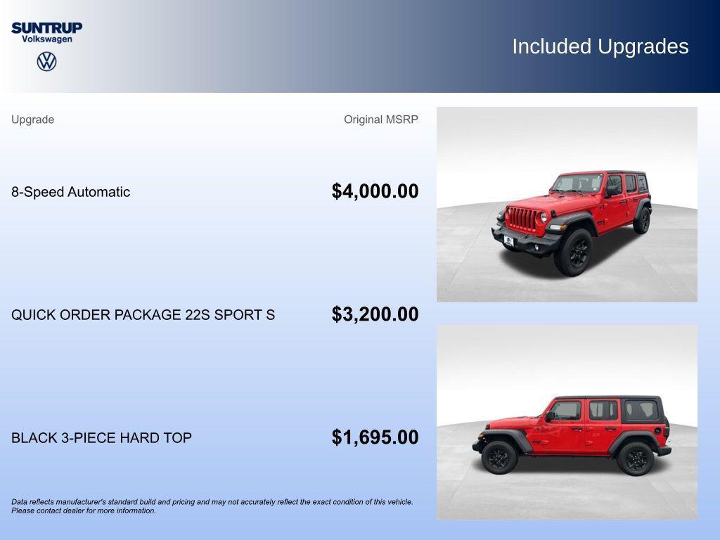 used 2022 Jeep Wrangler Unlimited car, priced at $26,785