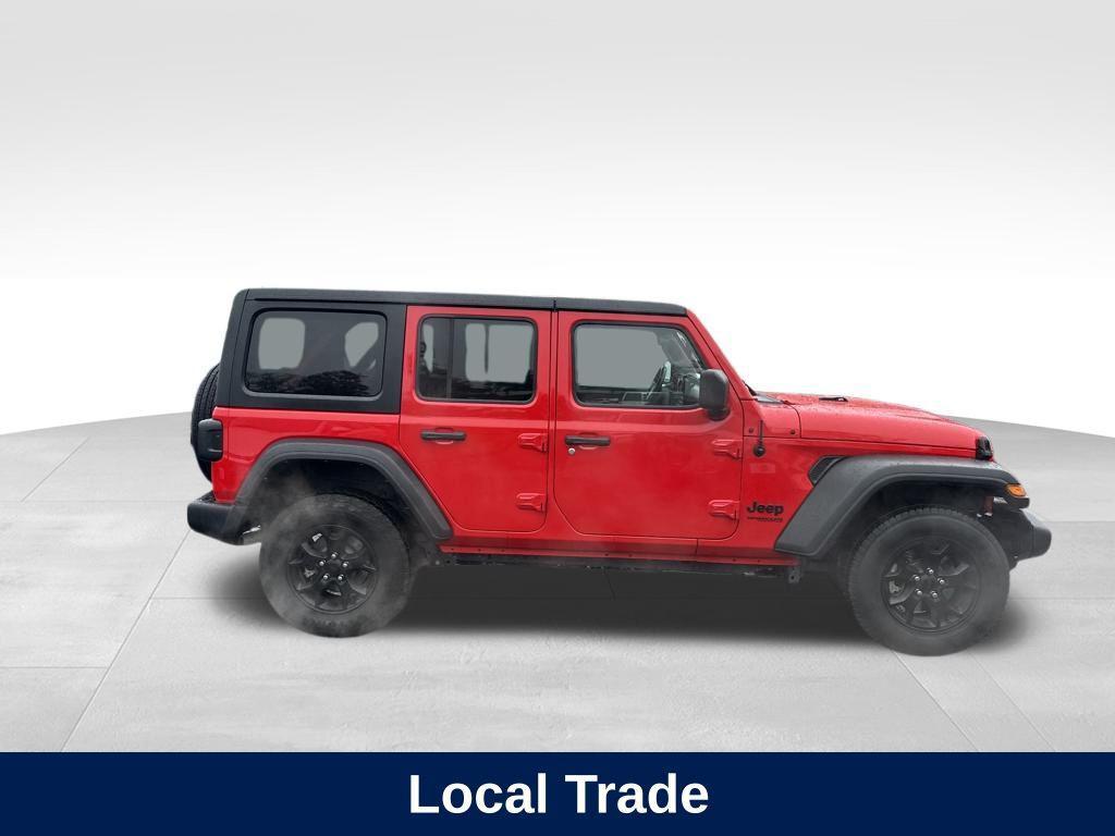 used 2022 Jeep Wrangler Unlimited car, priced at $26,785