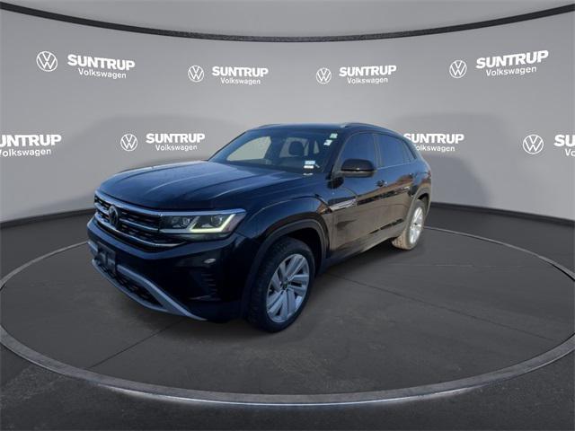 used 2021 Volkswagen Atlas Cross Sport car, priced at $26,445