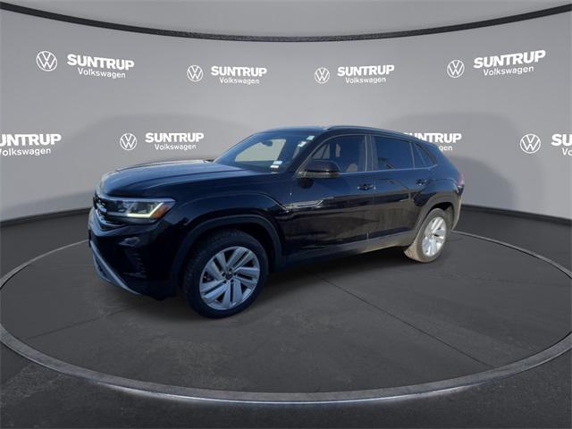 used 2021 Volkswagen Atlas Cross Sport car, priced at $26,445