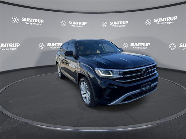 used 2021 Volkswagen Atlas Cross Sport car, priced at $26,445