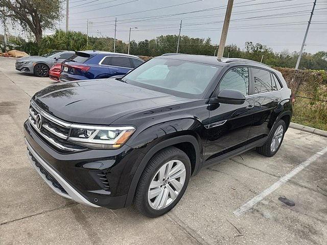 used 2021 Volkswagen Atlas Cross Sport car, priced at $27,665