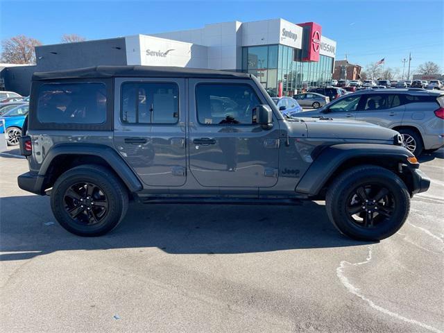 used 2020 Jeep Wrangler Unlimited car, priced at $30,675