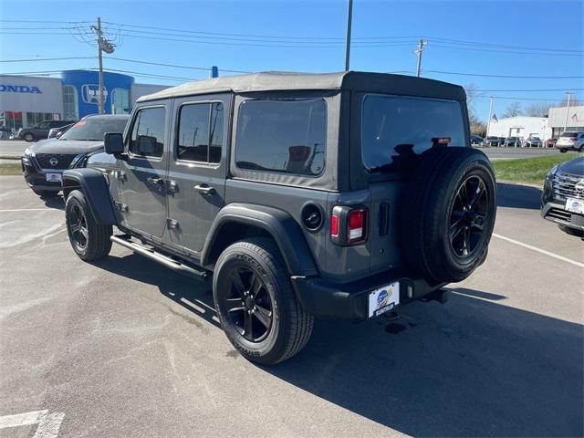 used 2020 Jeep Wrangler Unlimited car, priced at $30,675