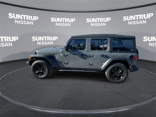 used 2020 Jeep Wrangler Unlimited car, priced at $30,675