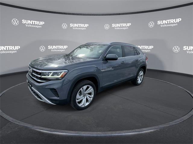 used 2021 Volkswagen Atlas Cross Sport car, priced at $27,595