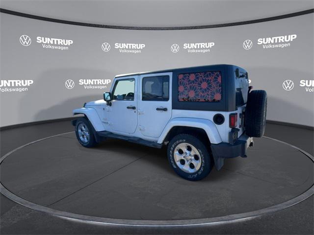 used 2015 Jeep Wrangler Unlimited car, priced at $21,385