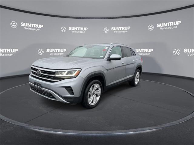 used 2021 Volkswagen Atlas Cross Sport car, priced at $28,225