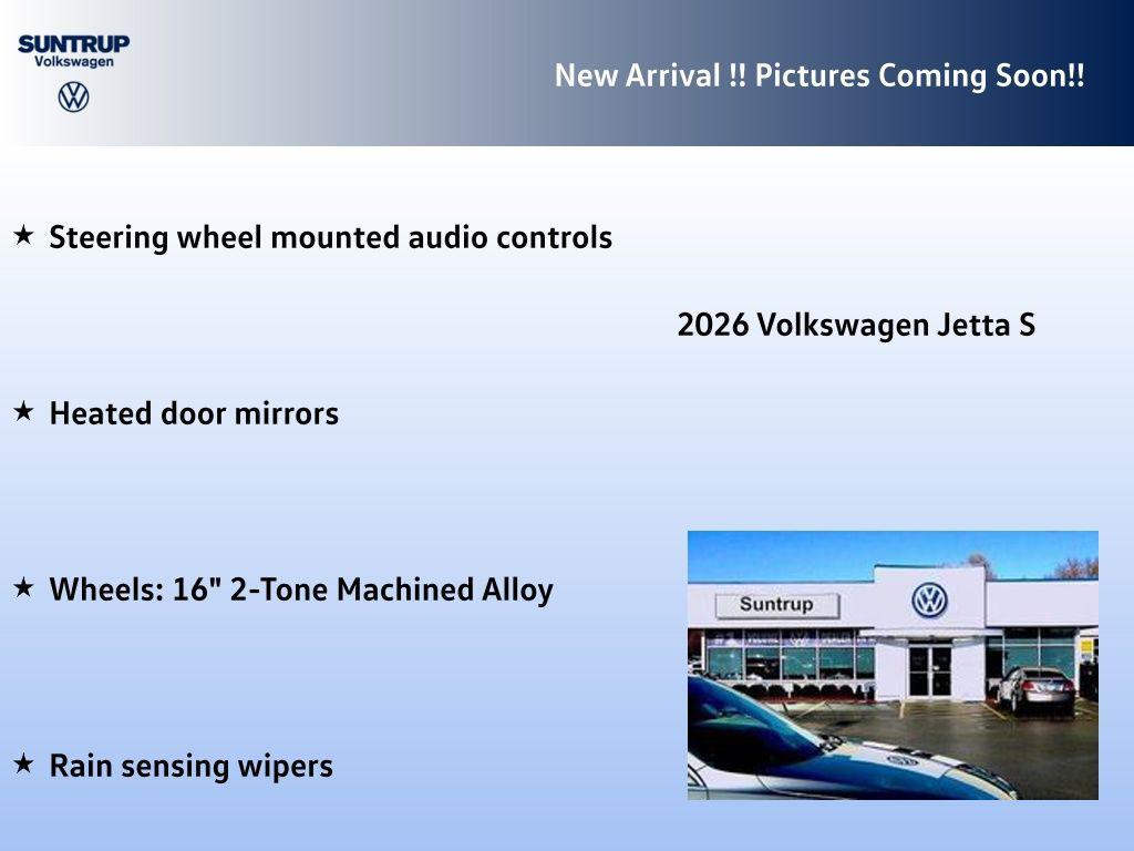 new 2026 Volkswagen Jetta car, priced at $24,971