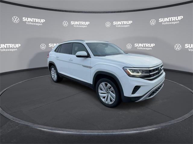 used 2021 Volkswagen Atlas Cross Sport car, priced at $27,035