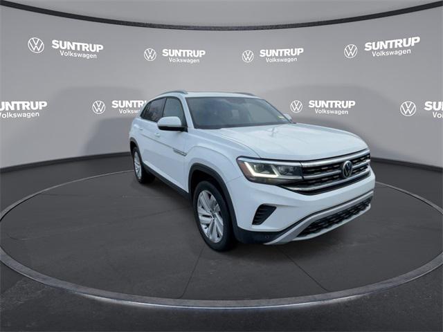 used 2021 Volkswagen Atlas Cross Sport car, priced at $27,035