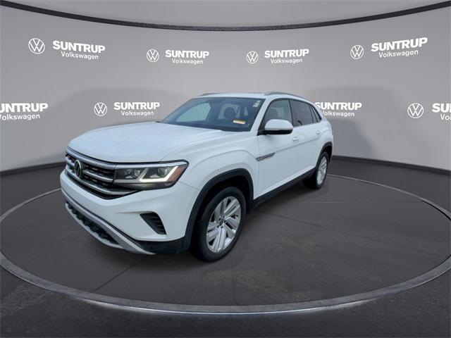 used 2021 Volkswagen Atlas Cross Sport car, priced at $27,035