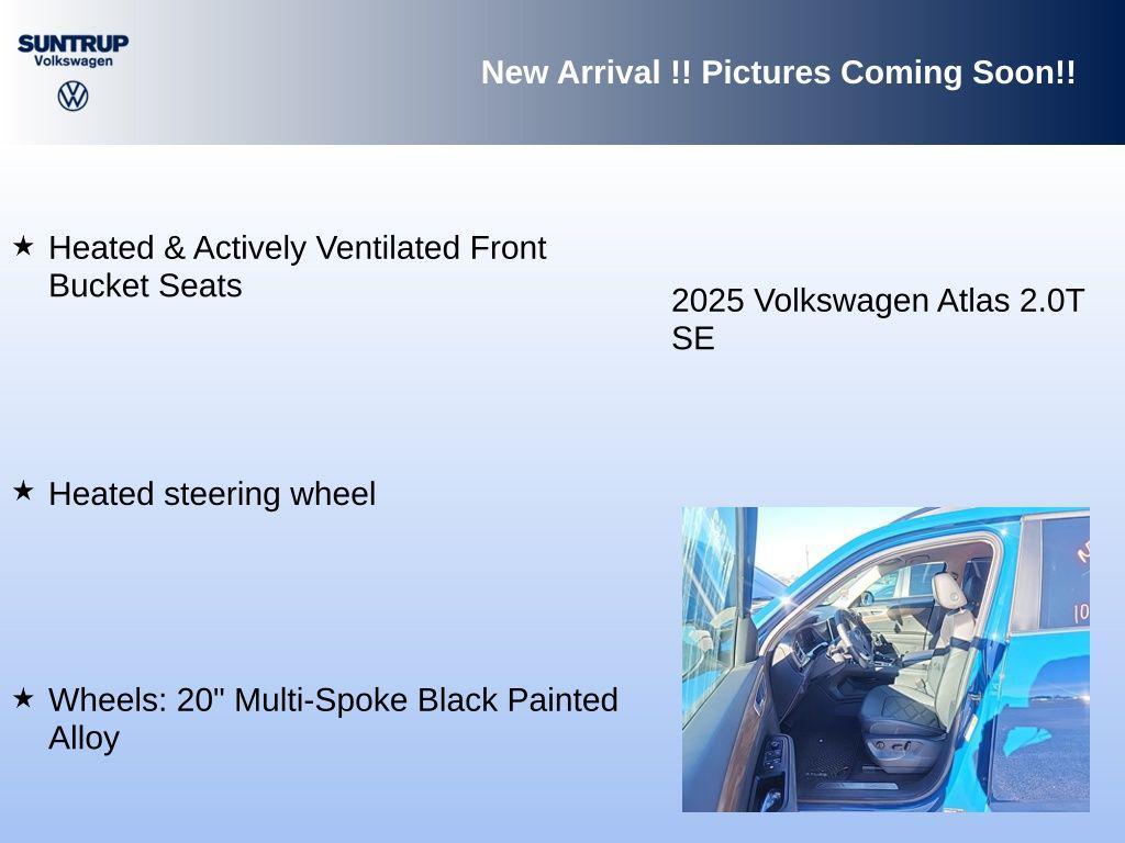 used 2025 Volkswagen Atlas car, priced at $37,705
