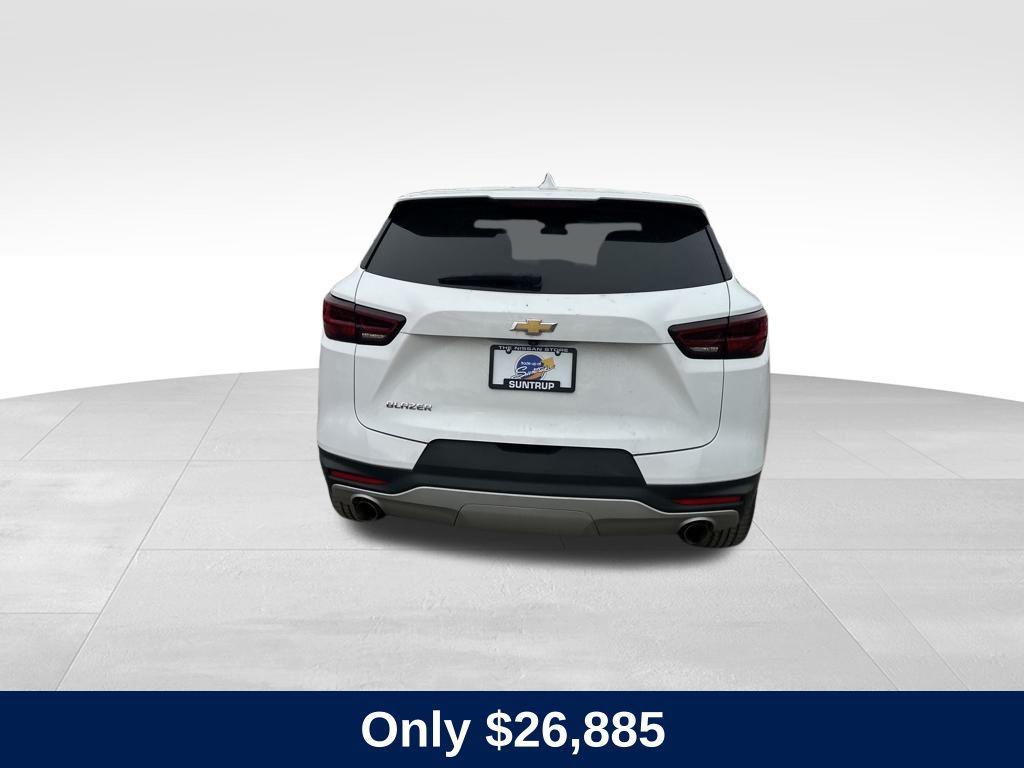 used 2024 Chevrolet Blazer car, priced at $26,555