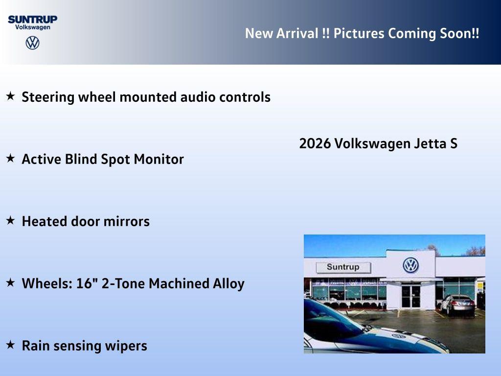 new 2026 Volkswagen Jetta car, priced at $24,971