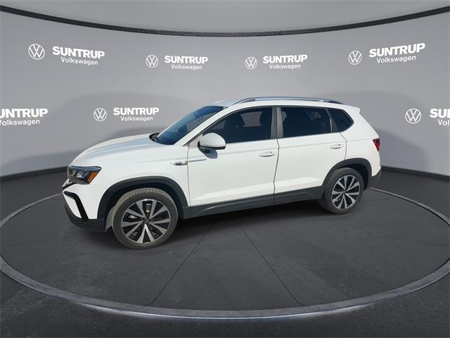 used 2022 Volkswagen Taos car, priced at $20,385