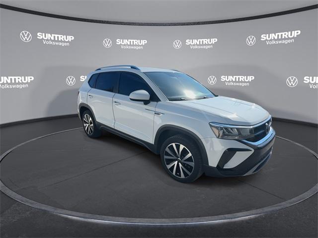 used 2022 Volkswagen Taos car, priced at $20,385