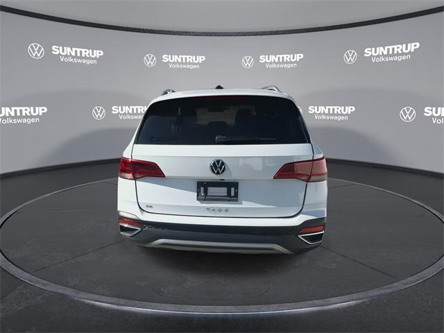 used 2022 Volkswagen Taos car, priced at $20,385