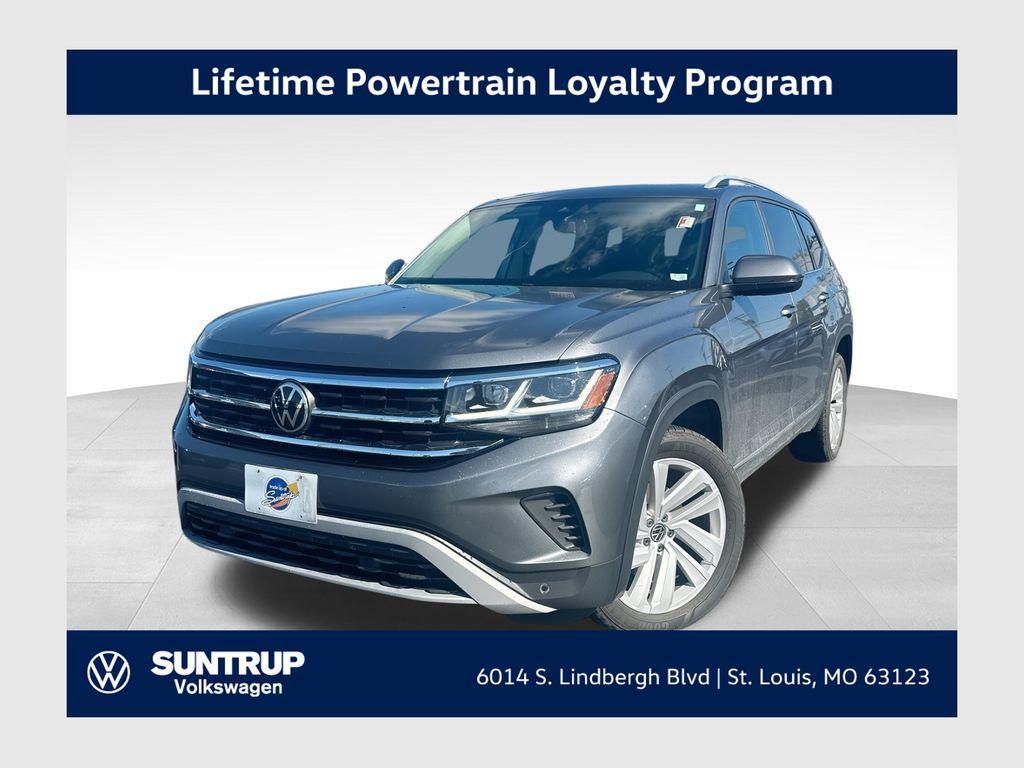 used 2021 Volkswagen Atlas car, priced at $21,845