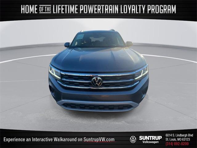 used 2021 Volkswagen Atlas car, priced at $24,555