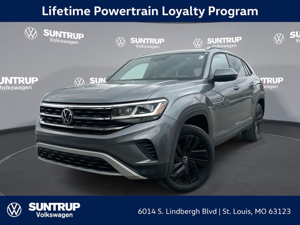 used 2022 Volkswagen Atlas Cross Sport car, priced at $27,905