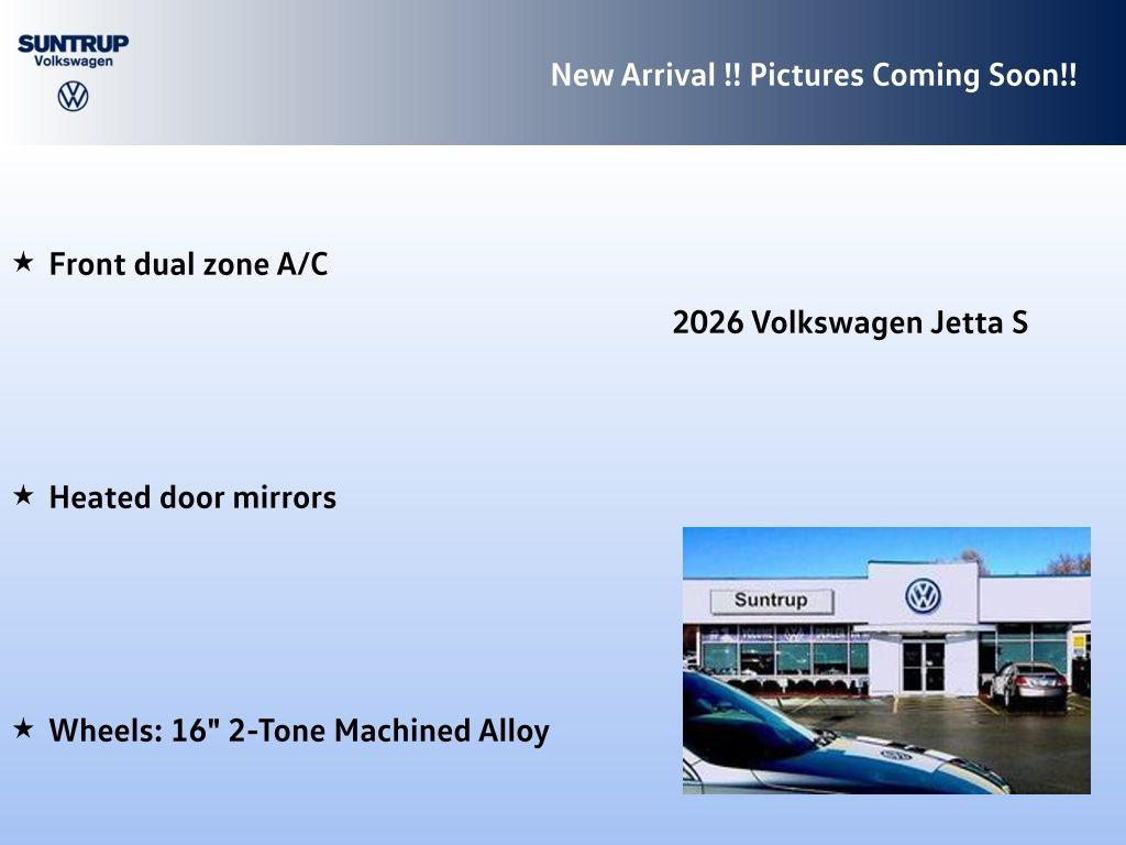 new 2026 Volkswagen Jetta car, priced at $24,971